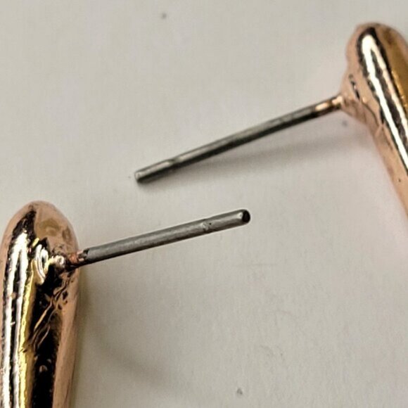 Crystal Teardrop Earring Gold tone Crystal Earring - Picture 5 of 10